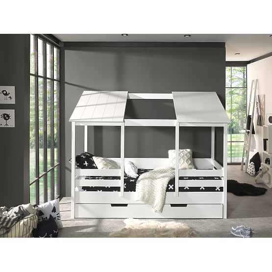 Stauraum für das Hausbett Malia - Weiß