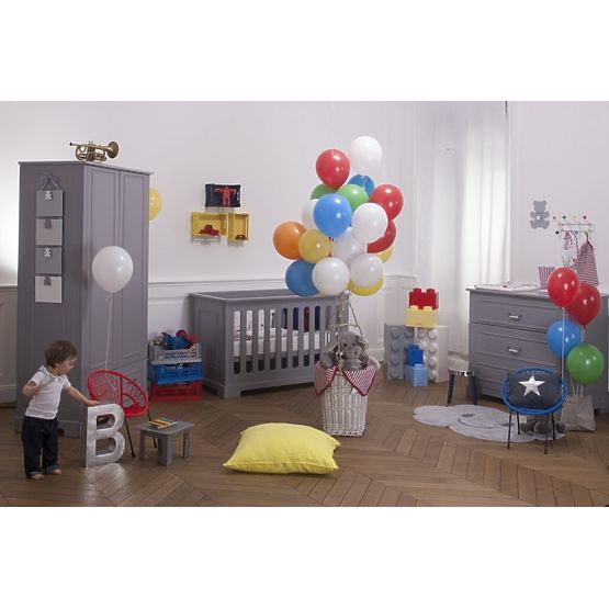 Babybett Ines - Grau