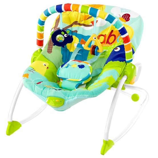 Babywippe Bright Starts Rock in the Park  - mit vibrationen 