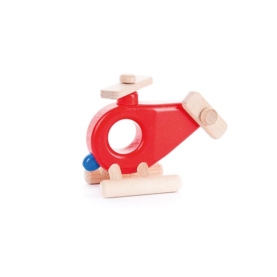 Bajo Roter Hubschrauber