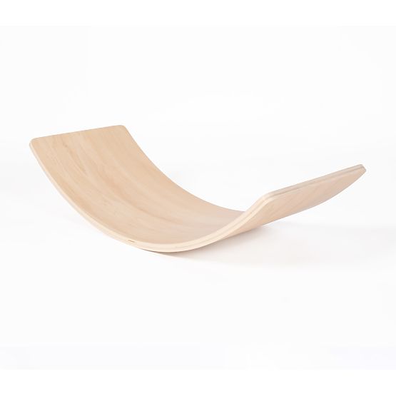 Balancebrett aus Holz - natur