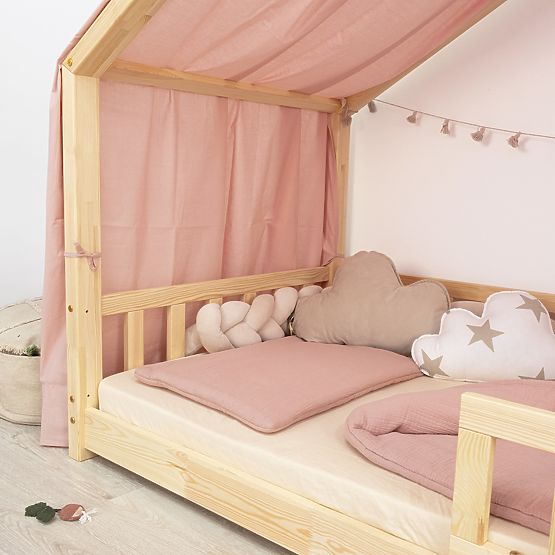 Baldachin für das Hausbett Leola Hip - altrosa