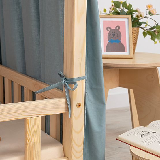 Baldachin für das Hausbett Leola Hip – grün