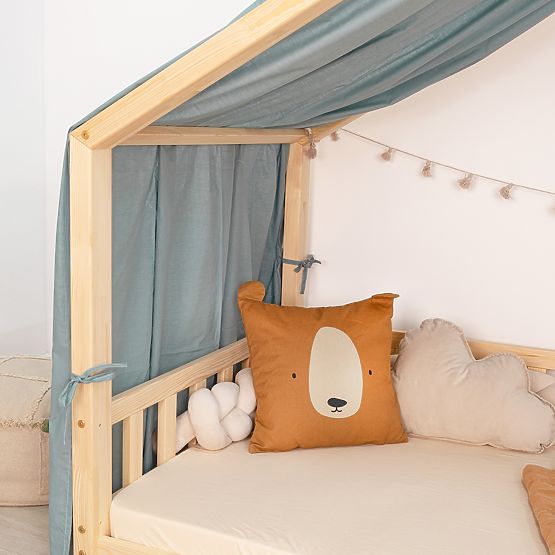 Baldachin für das Hausbett Leola Hip – grün
