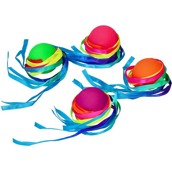 Ball mit Bändern