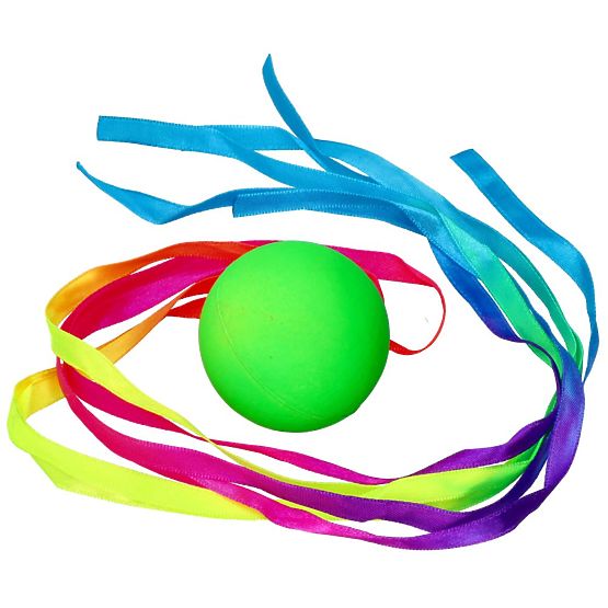 Ball mit Bändern