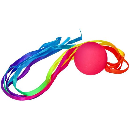 Ball mit Bändern