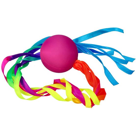 Ball mit Bändern