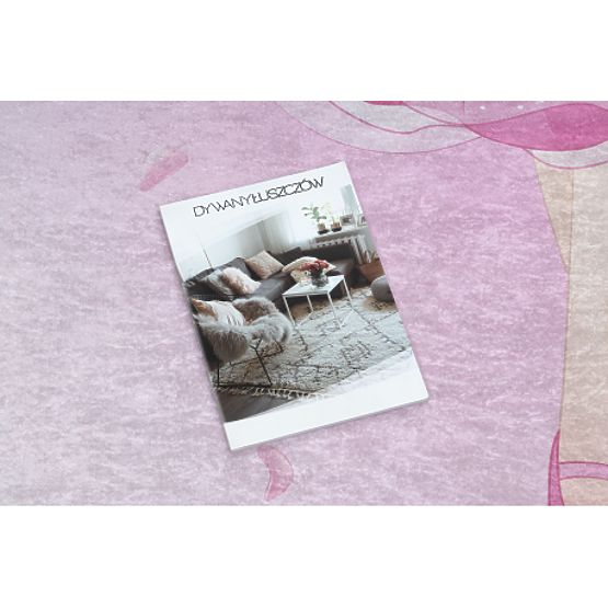 BAMBINO 42830 Waschmatte Ballerina für Kinder rutschfest - rosa