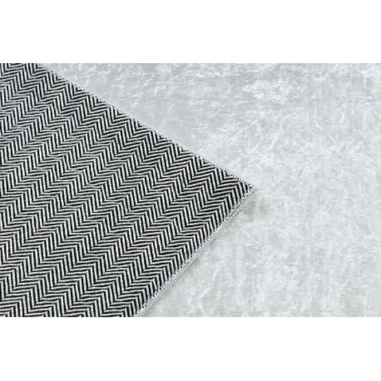 BAMBINO 54090 Waschmatte Tiere, Afrika für Kinder rutschfest - weiß / grün