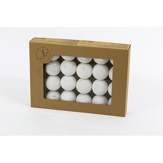 Baumwolle beleuchten LED bälle Baumwolle Bälle - weiß