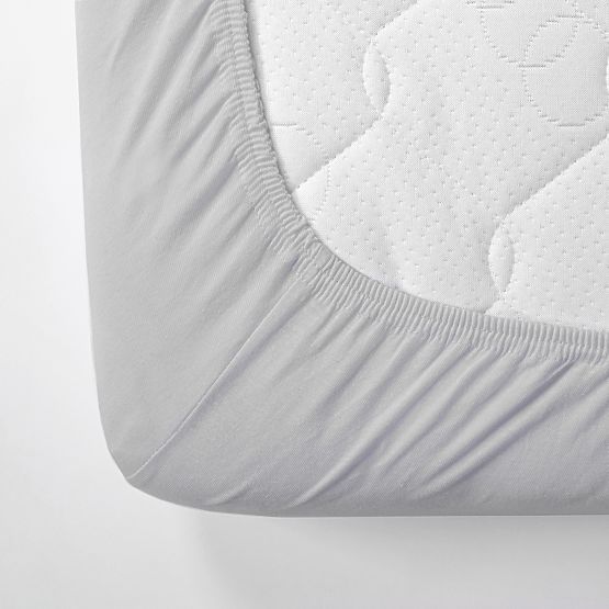 Baumwolllaken 160x70 cm – grau