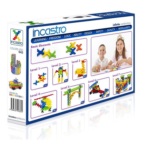 Bausatz Incastro, 200 Teile