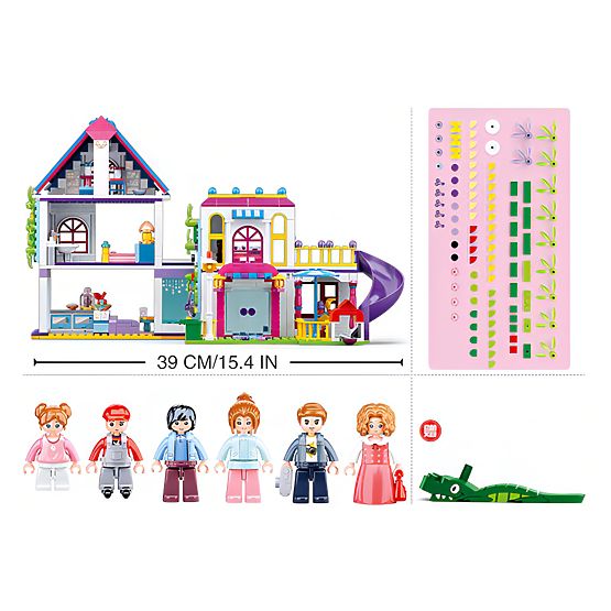 Bausatz Sluban Girls Dream M38-B0974 - Spaßvilla