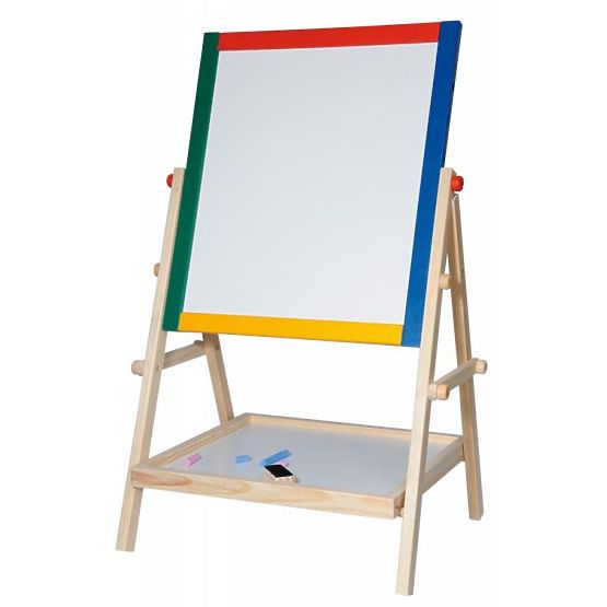 Beidseitige Kreide- und Magnettafel