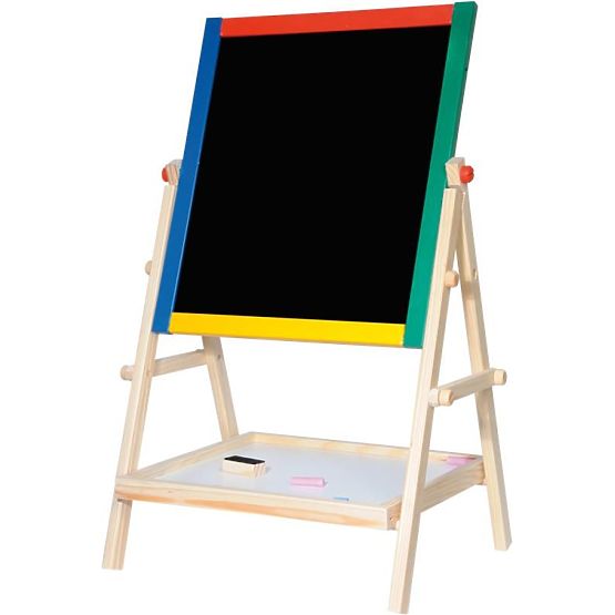 Beidseitige Kreide- und Magnettafel