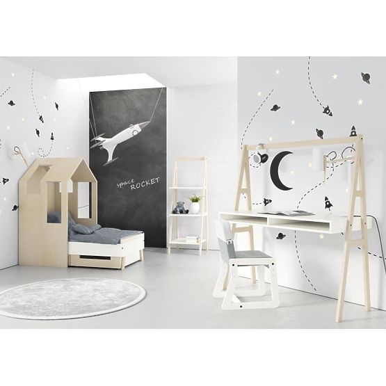 Bett Weisen 200x90cm T10-09-W-BS