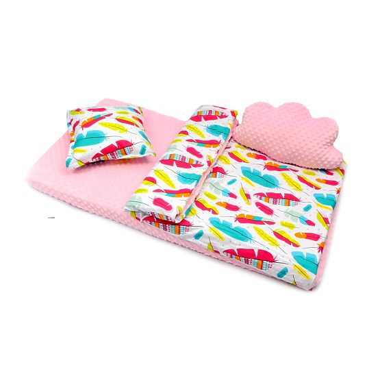 Bettlaken Ourbaby minky - pink