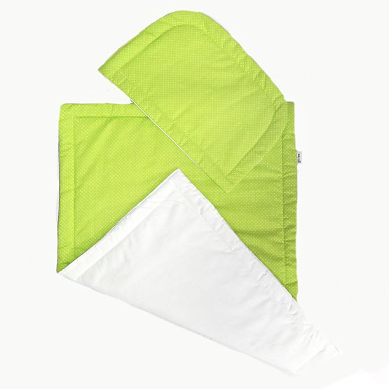 Bettwäsche-Set für Kinderwagen - plymo LITTLE DOTS