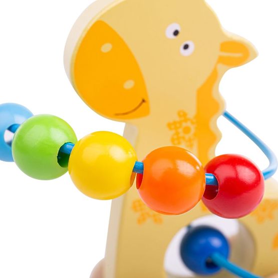 Bigjigs Baby-Giraffe-Labyrinth auf Rädern