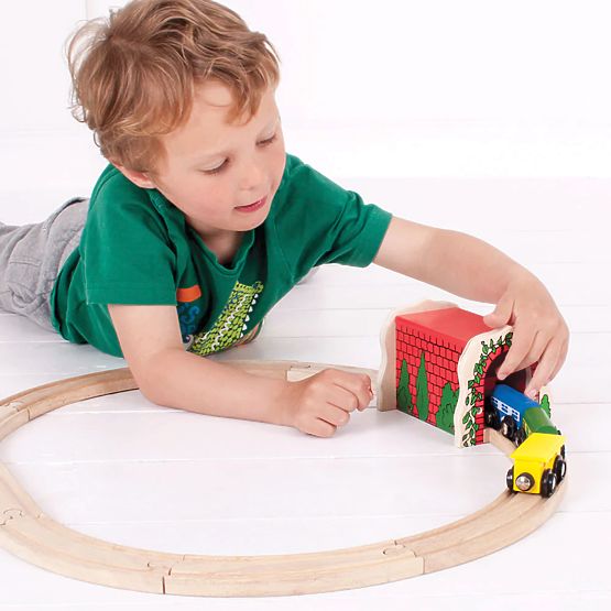 Bigjigs Rail Brick Rail Tunnel