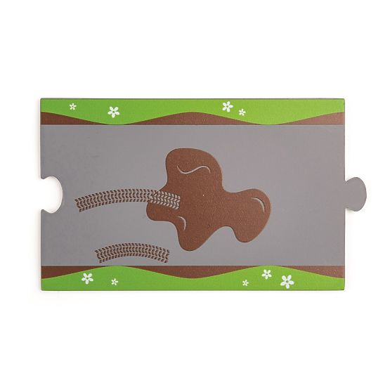 Bigjigs Rail Holzgleis mit Landstraße 80 Teile