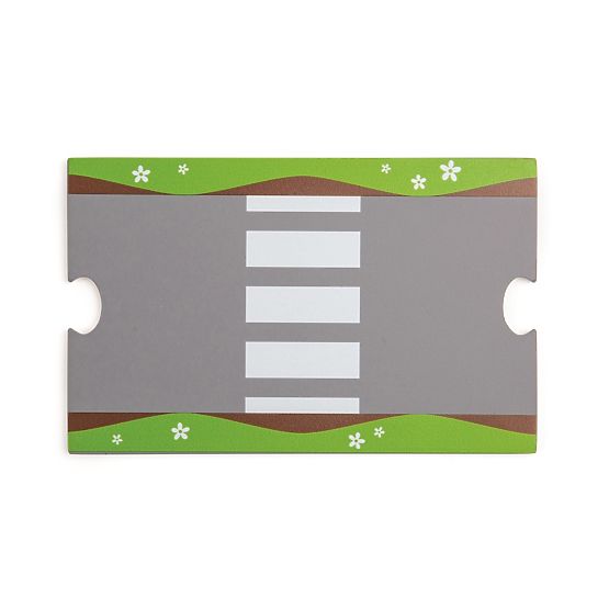 Bigjigs Rail Holzgleis mit Landstraße 80 Teile
