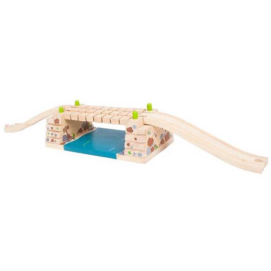 Bigjigs Rail Drehbrücke über den Fluss