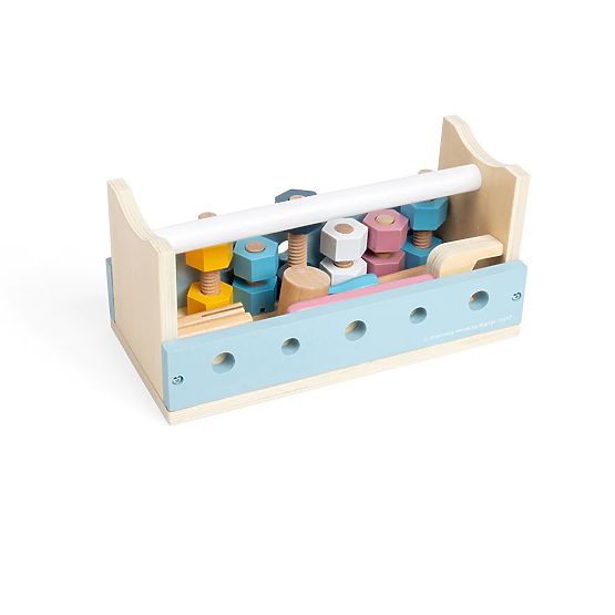 Bigjigs Toys 2-in-1 Werkzeugkasten