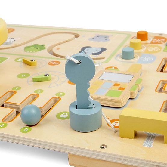 Bigjigs Toys Aktivitätstafel Dschungel