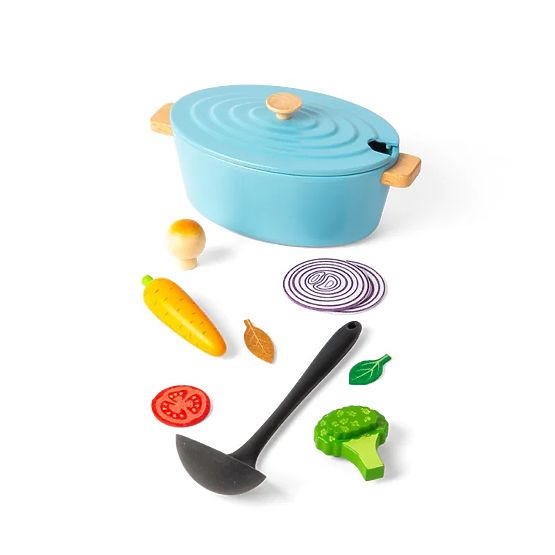 Bigjigs Toys Auflaufform mit Gemüse