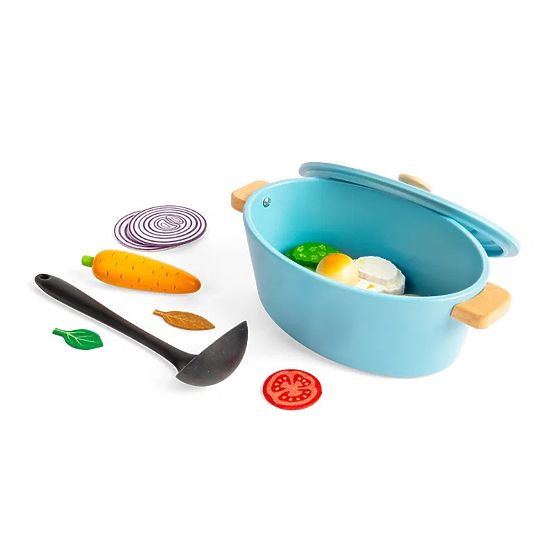 Bigjigs Toys Auflaufform mit Gemüse