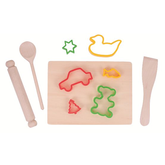 Bigjigs Toys Backset mit Ausstechformen
