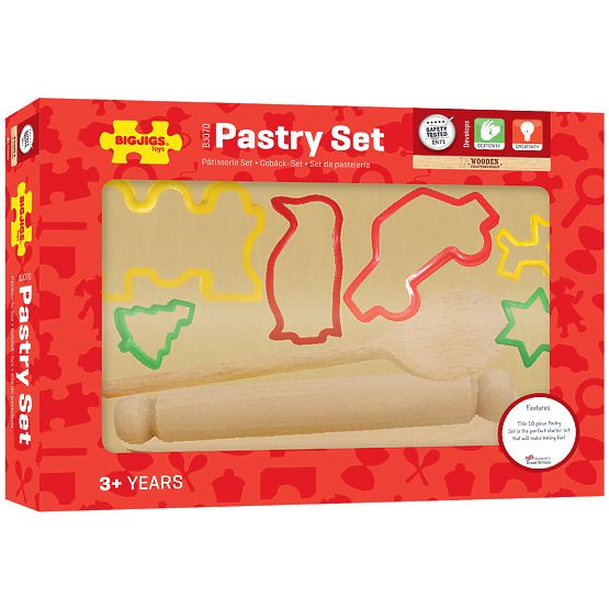 Bigjigs Toys Backset mit Ausstechformen