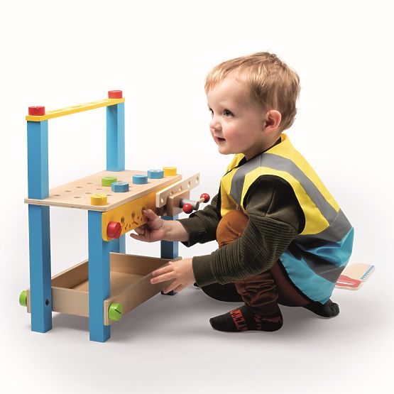 Bigjigs Toys Bauarbeiter-Kostüm