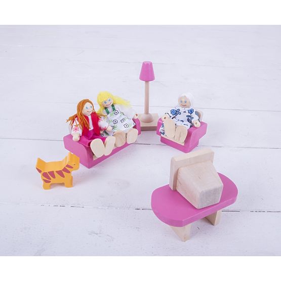 Bigjigs Toys Familienhaus-Set