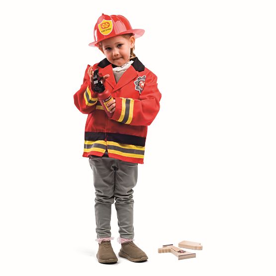 Bigjigs Toys Feuerwehrmann-Kostüm