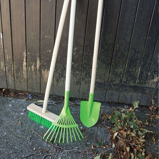 Bigjigs Toys Green Leaf Gartenrechen