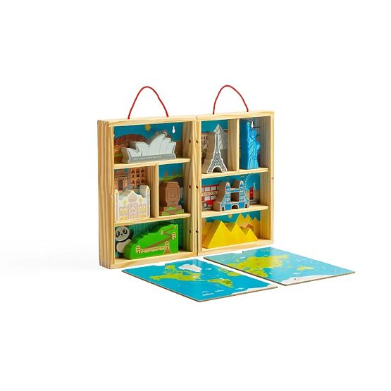 Bigjigs Toys Holz-Reisespielset