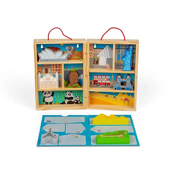 Bigjigs Toys Holz-Reisespielset