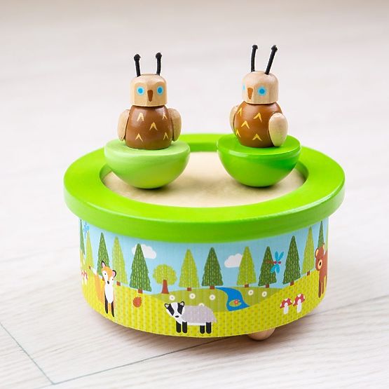 Bigjigs Toys Holz-Spieluhr Woodland