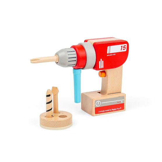 Bigjigs Toys Holzbohrmaschine