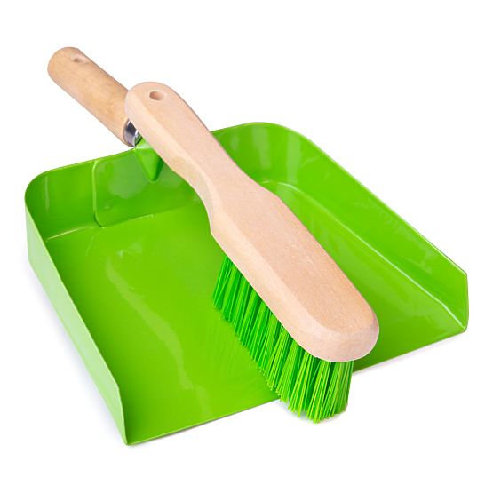 Bigjigs Toys Kehrschaufel mit Handfeger