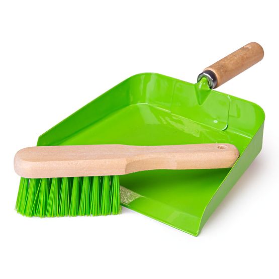 Bigjigs Toys Kehrschaufel mit Handfeger