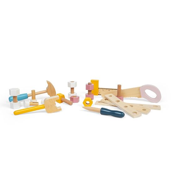 Bigjigs Toys Kinder-Werkbank mit Werkzeug