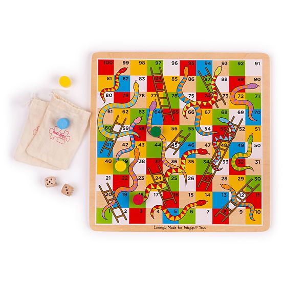 Bigjigs Toys Leitern und Schlangen 2