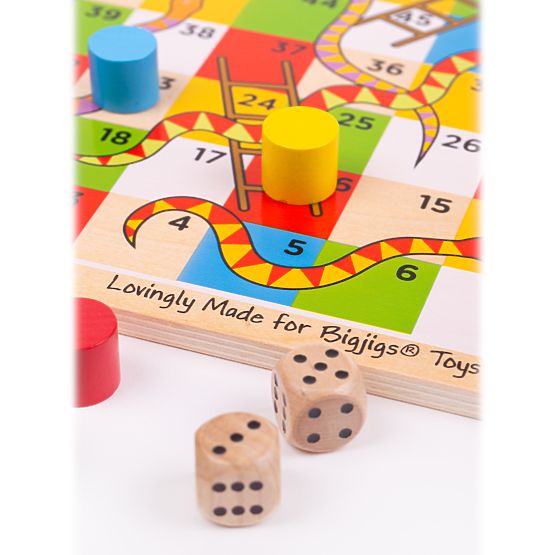 Bigjigs Toys Leitern und Schlangen 2