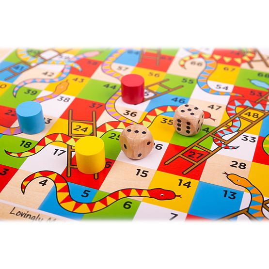Bigjigs Toys Leitern und Schlangen 2