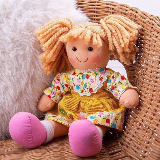 Bigjigs Toys Stoffpuppe Daisy 28 cm