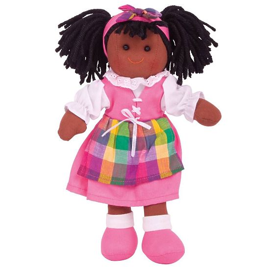 Bigjigs Toys Stoffpuppe Jessika 28 cm